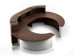 CR0200 Crescent Reception Desk